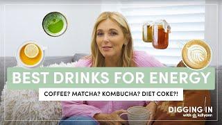 Coffee, Kombucha & Diet Coke: Best Energy Drinks? | Digging In with Dr. Kellyann