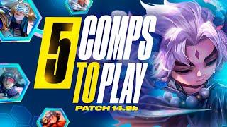 The Only 5 Comps You Need to Climb in Patch 14.8B | TFT Set 11 Guide