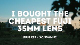 Does The Fuji XC 35mm f2 Hold Up? - POV Toronto Street Photography