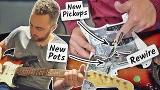 We Tried To "Custom Shop" The Cheapest Fender Strat