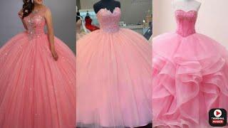 Vestidos de XV años 2022 Rosados