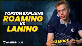 Topson Teaches Mid Lane Ep.09 - Roaming vs Laning [Full Episode] - GamerzClass