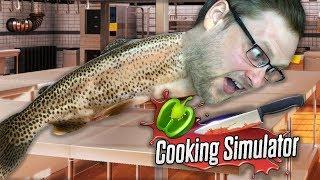 РЫБА УБЕЖАЛА ► Cooking Simulator #3