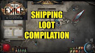 【Path of Exile 3.25】SHIPPING LOOT COMPILATION in Settlers League  & Future Plans- 1260