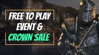 ESO Free To Play Event & Crown Sale | Elder Scrolls Online
