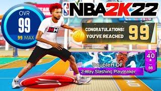 The Power of my 99 OVR 2-Way Slashing Playmaker! Squeakers react to the BEST BUILD in NBA2K22!