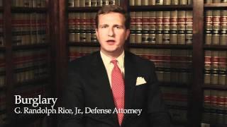 Maryland Burglary Lawyers | First, Second, Third, Fourth Degree Burglary Attorneys