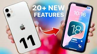 iOS 18 Officially on iPhone 11 - iOS 18 20+ New Surprising Features on iPhone 11 - Its Crazy