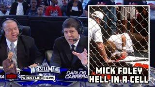 Hugo Savinovich & Carlos Cabrera Discuss Mick Foley Being Tossed off WWE Hell in a Cell Onto Them