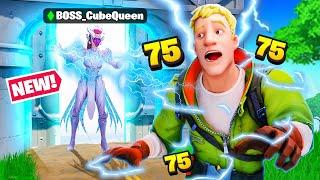 I Pretended To Be BOSS Cube Queen - Fortnite