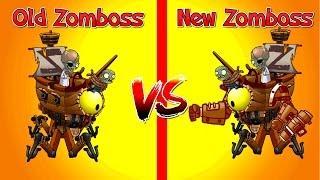 Plants vs Zombies 2 New Pirate Seas vs Old Zomboss