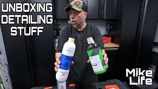 Unboxing Car Detailing Stuff From Obsessed Garage & Amazon