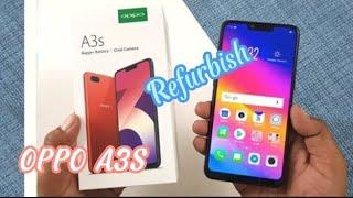 unboxing Oppo A3s 4/128gb Refurbish harga 800 ribuan di shopee #oppoa3s #oppo #shopee #unboxing