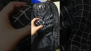 Venom Black Spider-Man Uparaded Suit Sam Raimi Venom Spider-Man Cosplay 3D Suit Movie Props Replica