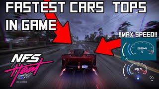 Need for Speed Heat - Top 5 Fastest Cars