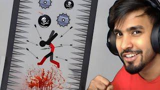 STICKMAN FALLING IS EXTREMELY FUNNY | TECHNO GAMERZ