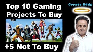 Top 10 Best Gaming Cryptos, Sidus, Naka, Super, PYR, Fabwelt, Metafighter, Dio ! #memes #gaming #ai