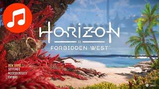Relaxing HORIZON FORBIDDEN WEST Music  Title Screen ONE HOUR (SLEEP | STUDY | FOCUS)