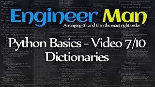Dictionaries - Python Basics 7/10