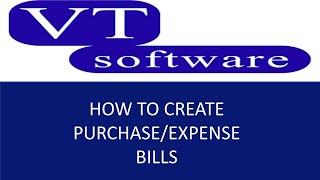 purchase bills in Vt transaction | vt software uk | vt software tutorial | vt transaction tutorial