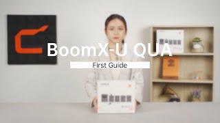 【Tutorial】First Guide of BoomX-U QUA 4-channel Multi-function Mini UHF Wireless Microphone