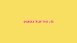 Subscribe to Geeky tech tip tut spot(3)