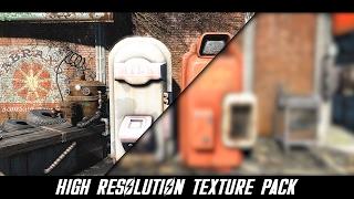 Fallout 4 - High Resolution Texture Pack Comparison