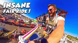 Riding CRAZY Fair Rides At the ARIZONA STATE FAIR! 2023