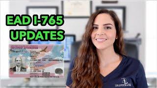 I-765 Employment Authorization Updates - Approval Notices VALID as Proof to Work & New Form Edition