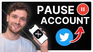 How To Temporarily Deactivate Twitter X account - Pause Twitter Account