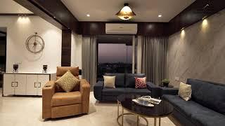 4bhk luxurious apartment interior design | Arjun skylife | Malvi Gajjar Architects