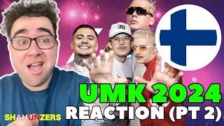 [REACTION] UMK 2024 - PART 2 | Eurovision Song Contest 2024 | SHAUUNZERS