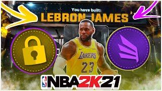*Current Gen* Best LeBron James Build 2K21! Best Slashing Playmaker Build NBA 2K21 Current Gen!