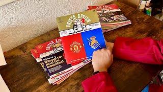 ASMR: Reviewing a Football Programme Collection (MUFC 13/14 season)