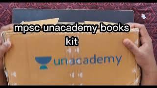 MPSC Unacademy Book Kit Unboxing
