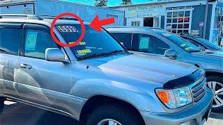 SKETCHY Used Car Dealership TOYOTA LAND CRUISER And MORE!