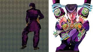 Josuke Higashikata Costume & Color References - JoJo's Bizarre Adventure All Star Battle R