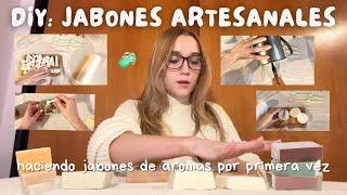 Cómo hacer jabones artesanales🫧  DIY tutorial facil & divertido