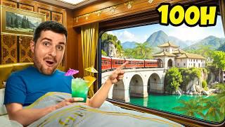 100H DANS LE TRAIN LE PLUS LUXUEUX DU MONDE !