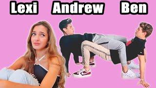 Try Not To Laugh Watching Andrew Davilla Ben Azelart and Lexi Rivera TikToks