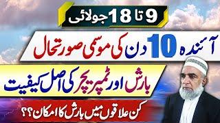 Weather Forecast for Next 10 Days in Pakistan || Crop Reformer