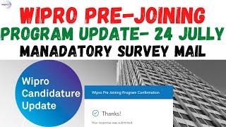 #Wipro_Pre_Joining_Program_Update 24 July #wipro  #wipro_onboarding_update #pjp  #elite #pbl #turbo