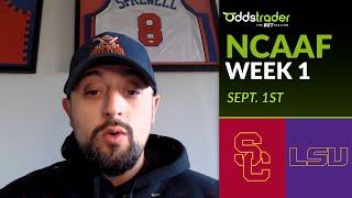 USC vs. LSU | NCAAF Week 1 Best Bets by Jefe Picks (Sep. 1st)