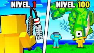 Turbo Evolucionó Su Pesca en Minecraft!