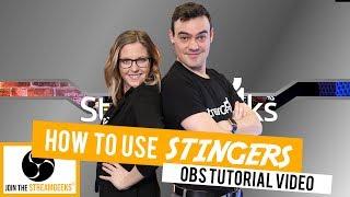 How to use Stingers in OBS