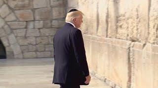 Raw: Pres. Trump Pays Respects at Western Wall