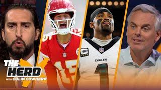 Colin’s top teams evaluated, panic in Philadelphia, and did the Chiefs win by luck? | NFL | THE HERD