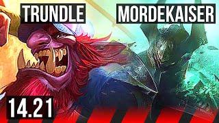 TRUNDLE vs MORDEKAISER (TOP) | KR Diamond | 14.21