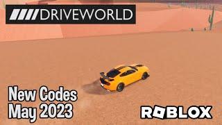 Roblox Drive World New Codes May 2023