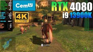 Legend of Zelda Twilight Princess HD | CEMU Emulator | Playable️ | RTX 4080 | i9 13900K | 4K 30FPS